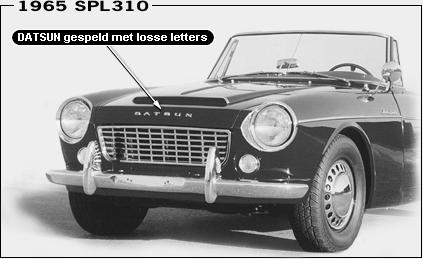 Datsun Fairlady: SPL310 1965 Datsun Fairlady: SPL310 1965