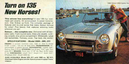 Datsun Fairlady: 1968